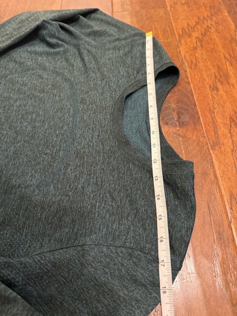 lululemon Metal Vent Tech Long Sleeve Shirt Men’s Large Heather Green - Picture 3 of 7